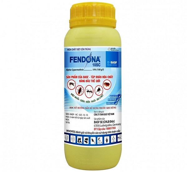 thuốc diệt muỗi Fendona tốt, an toàn và không độc hại