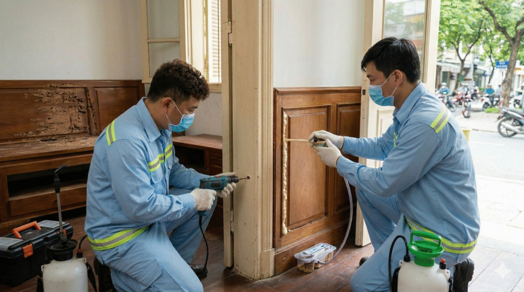 Dịch vụ diệt mối Quận 3 tận gốc, giá rẻ, bảo hành dài hạn.